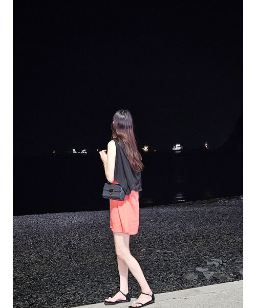 NICK&NICOLE(ニックアンドニコール)の「BUTTON SLIM KNIT CARDIGAN_BLACK(カーディガン/ボレロ・レディース・その他・FREE)」の3枚目の写真