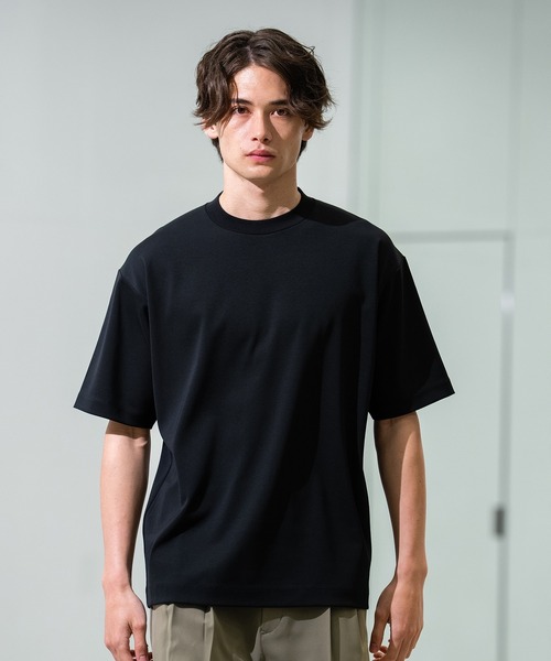 CITY TOKYO（シティトウキョウ）の「【CITY TOKYO/シティートーキョー】Twis-Tee（Tシャツ/カットソー・メンズ・ブラック/ホワイト/ブラウン・1/2/3）」の3枚目の写真