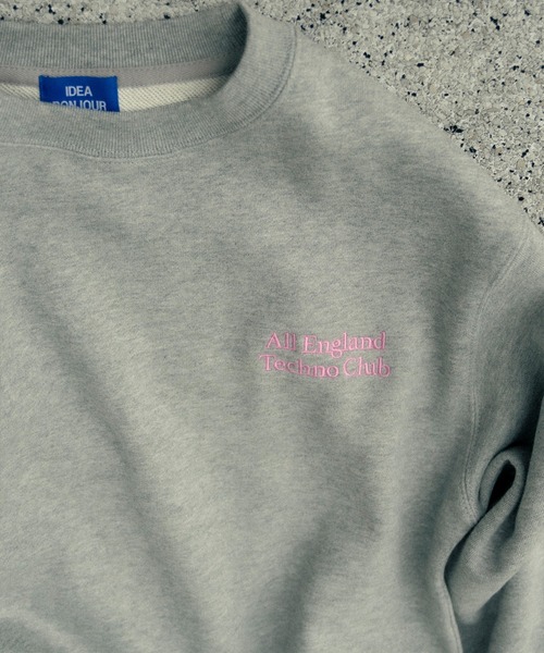 IDEA BOOKS（アイディアブックス）の「【IDEA for bonjour records】Exclusive ALL ENGLAND TECHNO CLUB SWEAT（スウェット・メンズ・ブラック/グレー・M/L/XL）」の21枚目の写真