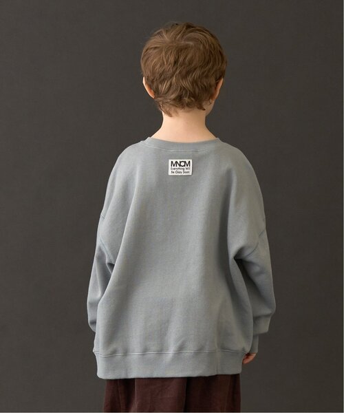 セール】【MNCM】【毛玉バイバイ裏起毛】フロッキープリントビッグ