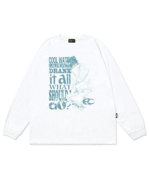 ESCAPEFROM(エスケープフロム)の「ミントクールウォータープリントロングスリーブホワイト(Tシャツ/カットソー・レディース・その他・MEDIUM/LARGE/SMALL)」の5枚目の写真