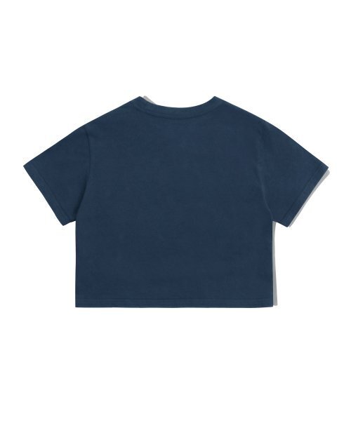 F.ILLUMINATE(フィルミネイト)の「(W)カシーブクロップTシャツ-ネイビー(Tシャツ/カットソー・レディース・その他・FREE)」の3枚目の写真