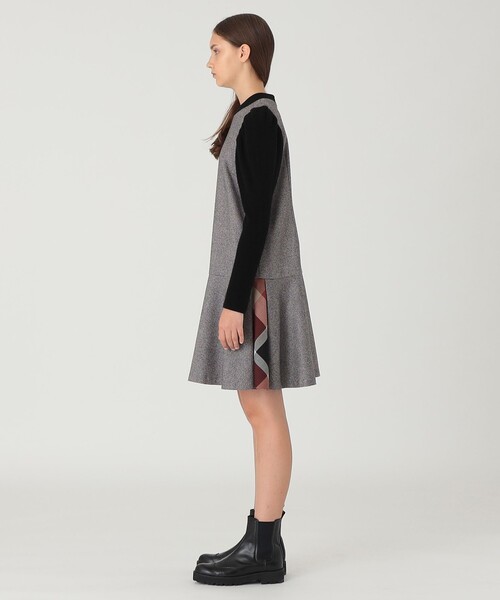 ツイードドッキングドレス（ワンピース）｜BLUE LABEL CRESTBRIDGE