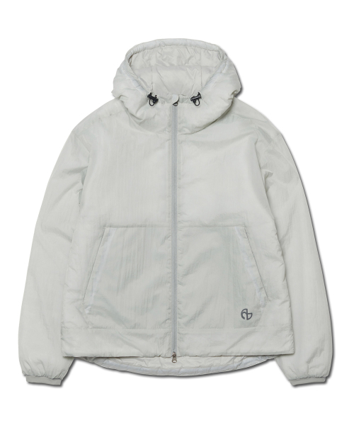NOMANUAL(NOMANUAL)の「MISTY LIGHT HOODED JACKET - LIGHT GRAY(ダウンジャケット/コート・レディース・その他・X-LARGE/SMALL/MEDIUM/LARGE)」の1枚目の写真