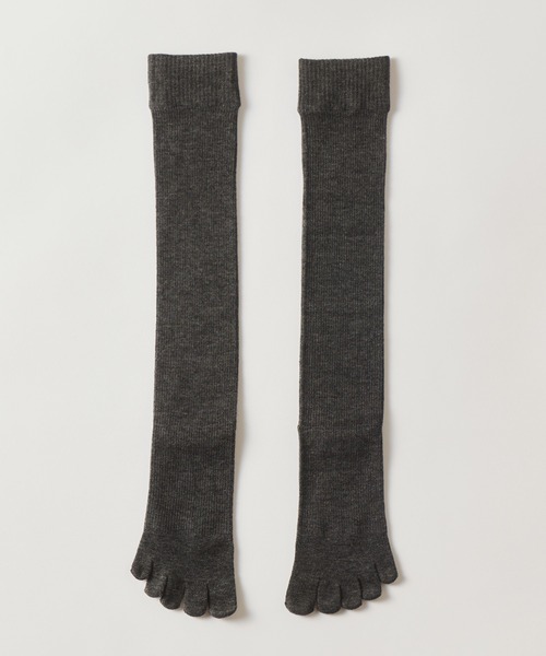UNQUITTE(アンキュイット)の「【UNQUITTE】legitude socks UNQ3M UNQ3L(ソックス/靴下・レディース・ブラック/グレー/チャコールグレー・M/L)」の12枚目の写真