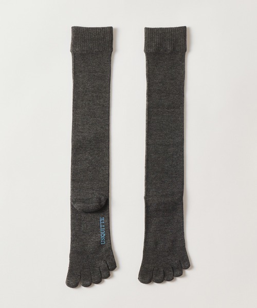 UNQUITTE(アンキュイット)の「【UNQUITTE】legitude socks UNQ3M UNQ3L(ソックス/靴下・レディース・ブラック/グレー/チャコールグレー・M/L)」の13枚目の写真