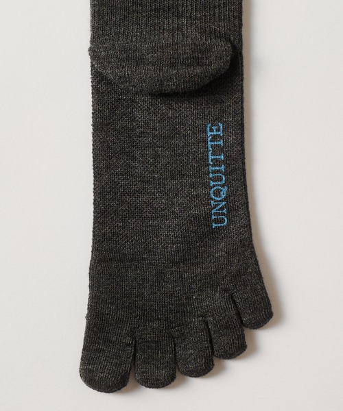 UNQUITTE(アンキュイット)の「【UNQUITTE】legitude socks UNQ3M UNQ3L(ソックス/靴下・レディース・ブラック/グレー/チャコールグレー・M/L)」の15枚目の写真