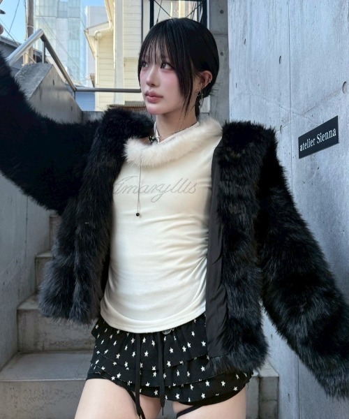 tu♡ feepur（フェピュール） tシャツ アウトロックスラブロンTee