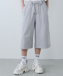 AFF AIVER（エイエフエフアイバー）の「AFF AIVER　ドライスウェットワイドクォーターパンツ（スウェットパンツ）」