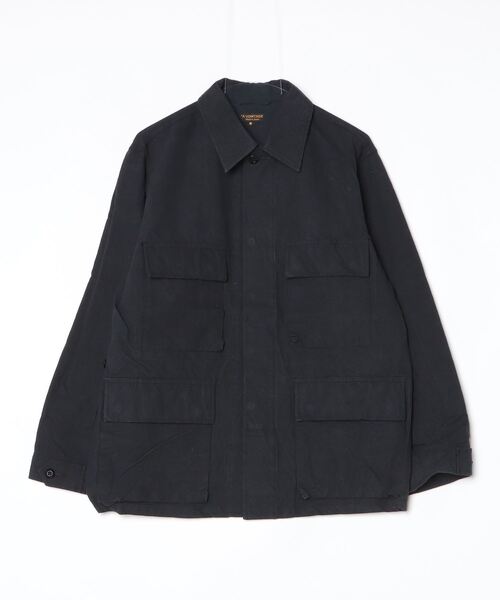 A VONTADE（アボンタージ）の「【A VONTADE】ア ボンタージ/ BDU Tropical Jacket（ミリタリージャケット・メンズ・ブラック・SMALL/MEDIUM）」の2枚目の写真