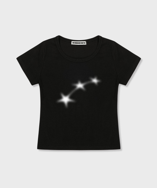 CHICKS(チックス)の「ミニスタライトクロップスリムフィット半袖Tシャツホワイト(Tシャツ/カットソー・レディース・ホワイト・FREE)」の2枚目の写真