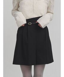 LAGUNAMOON | バイカラーベルトセットショートパンツ(その他パンツ)