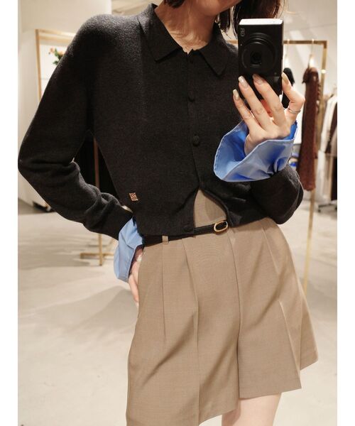 LAGUNAMOON(ラグナムーン)の「バイカラーベルトセットショートパンツ(その他パンツ・レディース・ブラック/モカ・SMALL/MEDIUM)」の15枚目の写真