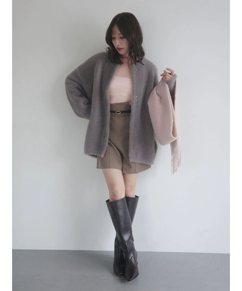 LAGUNAMOON(ラグナムーン)の「バイカラーベルトセットショートパンツ(その他パンツ・レディース・モカ/ブラック・SMALL/MEDIUM)」の22枚目の写真