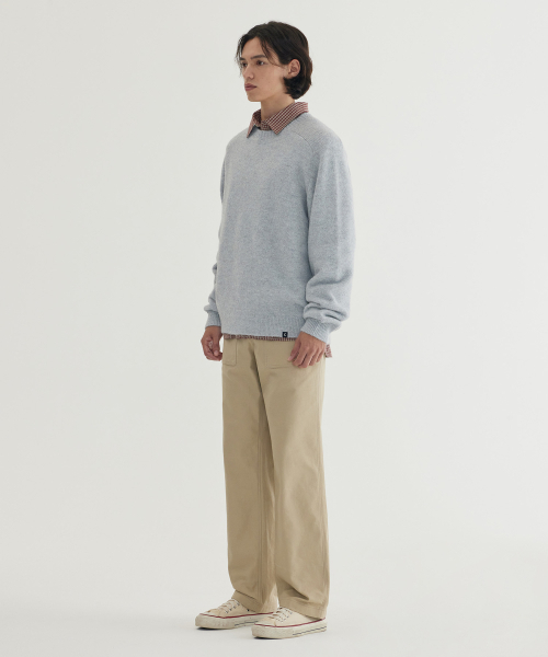 COVERNAT（カバーナット）の「ヘアリーラグランニット ライトグレー（ニット/セーター・レディース・その他・X-SMALL/SMALL/MEDIUM/LARGE/X-LARGE/XX-LARGE）」の4枚目の写真