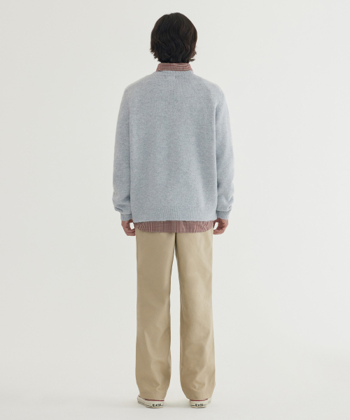 COVERNAT（カバーナット）の「ヘアリーラグランニット ライトグレー（ニット/セーター・レディース・その他・X-SMALL/SMALL/MEDIUM/LARGE/X-LARGE/XX-LARGE）」の5枚目の写真