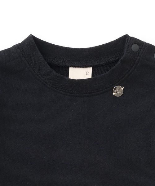 petit main（プティマイン）の「アニマルモチーフアップリケトレーナー（スウェット・キッズ・ブラック/レッド/アイボリー/ラベンダー・100cm/80ｃｍ/90cm/120cm/110cm/130cm）」の12枚目の写真