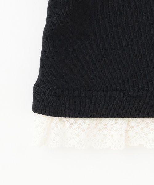 petit main（プティマイン）の「アニマルモチーフアップリケトレーナー（スウェット・キッズ・ブラック/レッド/アイボリー/ラベンダー・100cm/80ｃｍ/90cm/120cm/110cm/130cm）」の14枚目の写真