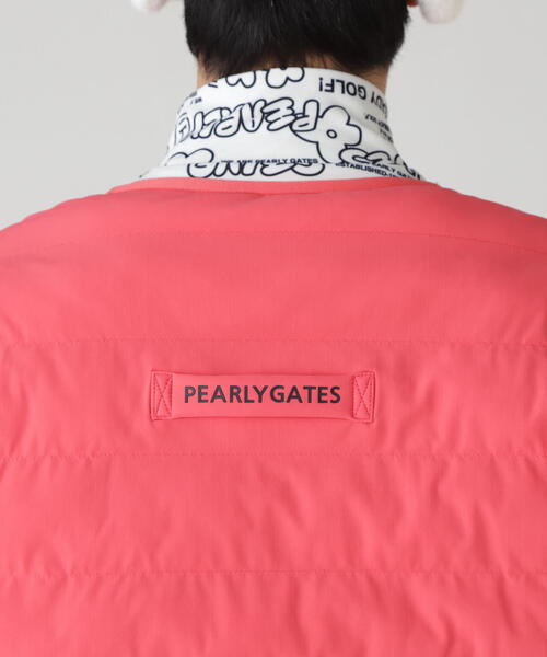 PEARLY GATES(パーリーゲイツ)の「【PEARLY GATES】NyストレッチBIGリップストップ中綿2WAYスニードジャック(その他アウター・メンズ・ネイビー/ピンク・MEDIUM/LARGE/X-LARGE/XX-LARGE)」の13枚目の写真
