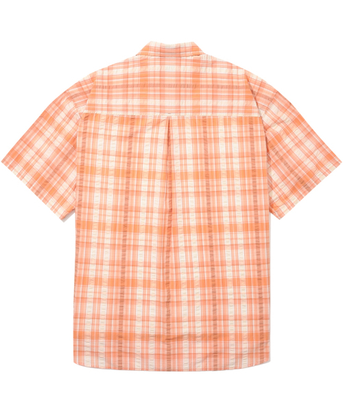 COVERNAT(カバーナット)の「マルチチェックハーフシャツサーモン(シャツ/ブラウス・レディース・その他・MEDIUM/LARGE/X-LARGE/SMALL)」の2枚目の写真