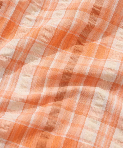 COVERNAT(カバーナット)の「マルチチェックハーフシャツサーモン(シャツ/ブラウス・レディース・その他・MEDIUM/LARGE/X-LARGE/SMALL)」の7枚目の写真