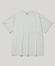 VINTAGE INSPIRED POCKET T-SHIRT_LIGHT GREY