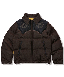 MAINBOOTH（メインブース）の「Woody Duck Down Jacket(BROWN)（ダウンジャケット/コート）」