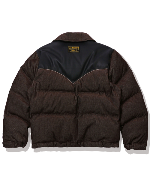 MAINBOOTH(メインブース)の「Woody Duck Down Jacket(BROWN)(ダウンジャケット/コート・レディース・その他・2/3)」の2枚目の写真