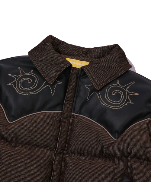 MAINBOOTH(メインブース)の「Woody Duck Down Jacket(BROWN)(ダウンジャケット/コート・レディース・その他・2/3)」の3枚目の写真