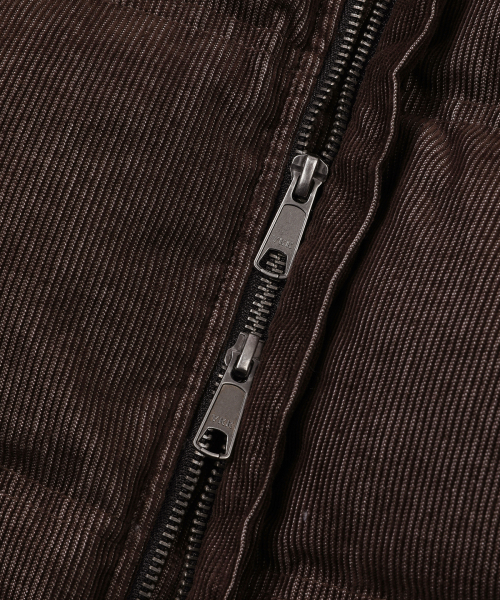 MAINBOOTH(メインブース)の「Woody Duck Down Jacket(BROWN)(ダウンジャケット/コート・レディース・その他・2/3)」の4枚目の写真