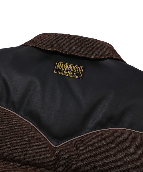 MAINBOOTH(メインブース)の「Woody Duck Down Jacket(BROWN)(ダウンジャケット/コート・レディース・その他・2/3)」の6枚目の写真