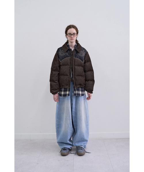 MAINBOOTH(メインブース)の「Woody Duck Down Jacket(BROWN)(ダウンジャケット/コート・レディース・その他・2/3)」の8枚目の写真