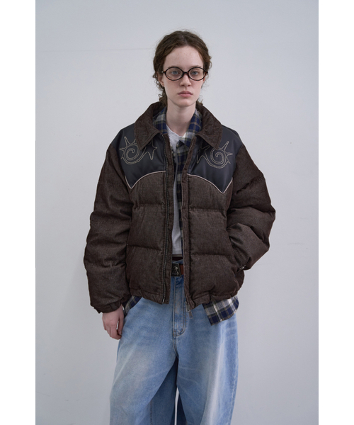 MAINBOOTH(メインブース)の「Woody Duck Down Jacket(BROWN)(ダウンジャケット/コート・レディース・その他・2/3)」の9枚目の写真