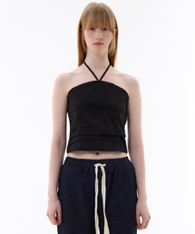 MELLIFLUOUS STRING TUBE TOP / BLACK