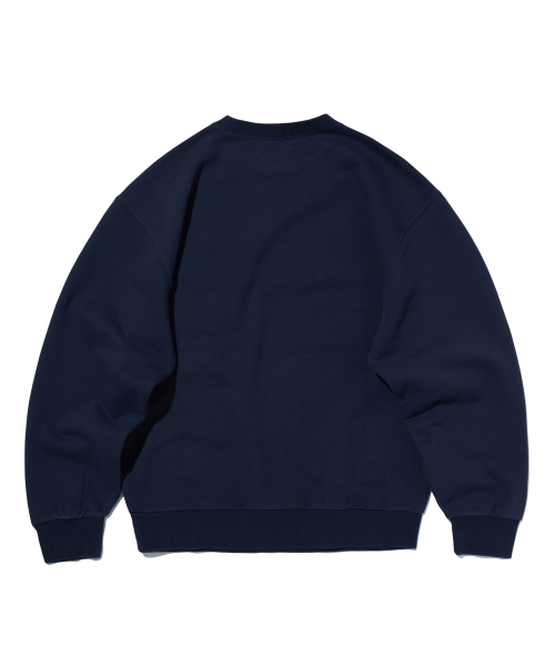 suade（スエード）の「CUT OFF CREWNECK [NAVY]（スウェット・レディース・その他・MEDIUM/X-LARGE）」の2枚目の写真