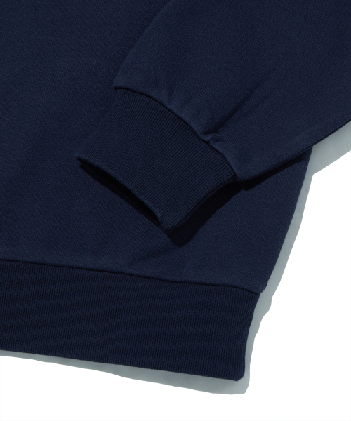 suade（スエード）の「CUT OFF CREWNECK [NAVY]（スウェット・レディース・その他・MEDIUM/X-LARGE）」の5枚目の写真