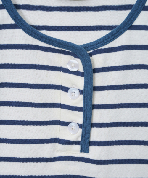 YALE(イェール)の「ウィメンズストライプタンクトップ_ネイビー(Tシャツ/カットソー・レディース・その他・SMALL/MEDIUM)」の5枚目の写真