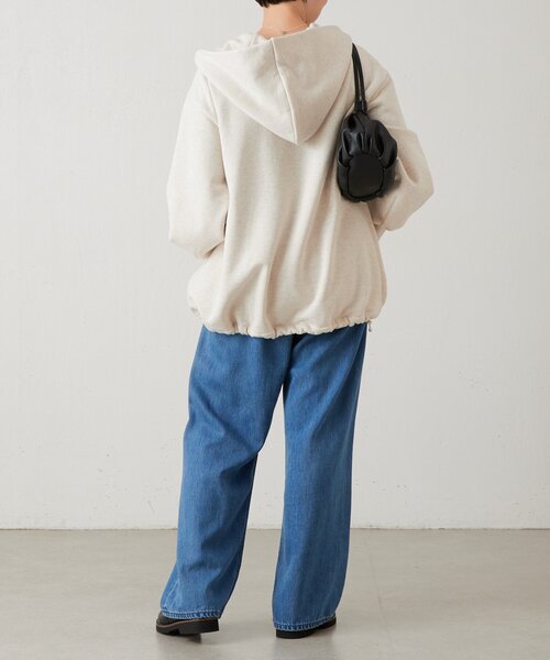 BEARDSLEY（ビアズリー）の「《TANIGUCHI企画》フロントZIPパーカー（パーカー・レディース・アイボリー/ネイビー・FREE）」の12枚目の写真