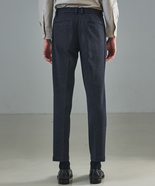 ABAHOUSE（アバハウス）の「【セットアップ対応】WOOL×COTTON ムリネ ジャージ ー イージースラックス / 2WAYストレッチ（その他パンツ・メンズ・グレー/ブラウン/ネイビー・44/46/48/50）」の5枚目の写真