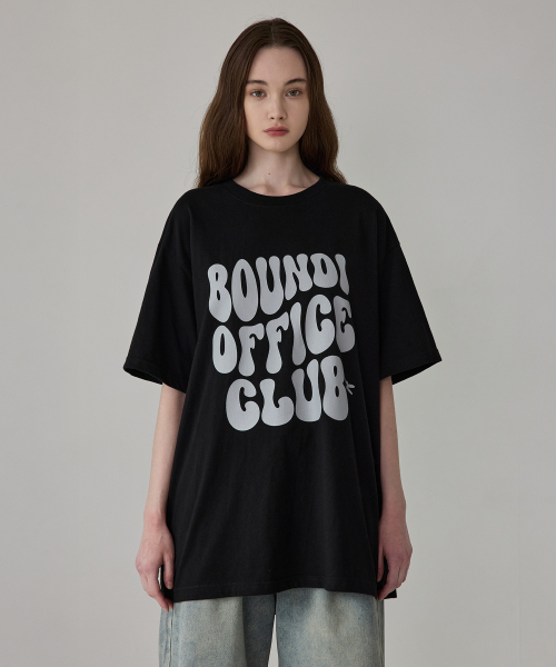 bounDary（バウンダリー）の「ソフトコットンオーバーフィットオフィスクラブ半袖[ブラック]（Tシャツ/カットソー・メンズ・その他・MEDIUM/LARGE/X-LARGE）」の12枚目の写真