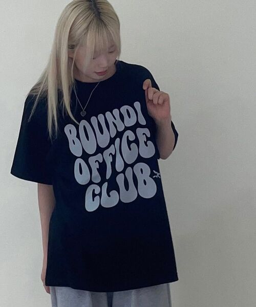 bounDary（バウンダリー）の「ソフトコットンオーバーフィットオフィスクラブ半袖[ブラック]（Tシャツ/カットソー・メンズ・その他・MEDIUM/LARGE/X-LARGE）」の14枚目の写真