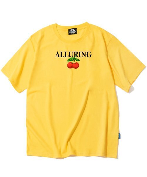 TRIPSHION(トリップション)の「ALLURIG チェリーグラフィックTシャツ - イエロー(Tシャツ/カットソー・メンズ・その他・LARGE/MEDIUM/X-LARGE)」の1枚目の写真