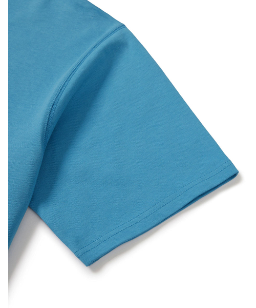 MMLG（エムエムエルジー）の「[Mmlg] WE LOGO POCKET HF-T (TURQUOISE BLUE)（Tシャツ/カットソー・レディース・その他・MEDIUM/LARGE/X-LARGE/X-SMALL/SMALL）」の6枚目の写真