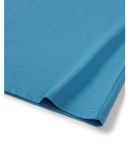 MMLG（エムエムエルジー）の「[Mmlg] WE LOGO POCKET HF-T (TURQUOISE BLUE)（Tシャツ/カットソー・レディース・その他・MEDIUM/LARGE/X-LARGE/X-SMALL/SMALL）」の7枚目の写真