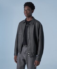 Overdyed Denim Riders Jacket/オーバーダイデニムライダース