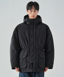 COSTUME O’CLOCK（コスチュームオクロック）の「フードパーカー ブラック COOSJP049BLACK（ダウンジャケット/コート）」