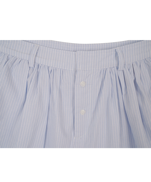 HARDCORE HAPPINESS(ハードコアハピネス)の「ストライプボタンミニスカート_ブルー(スカート・レディース・その他・SMALL/MEDIUM)」の4枚目の写真