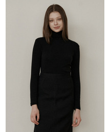 black back line point pola t-shirt