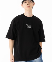 工場は直販 ARCHIVIO ✖️NEW ERAブラック Tシャツ スカート