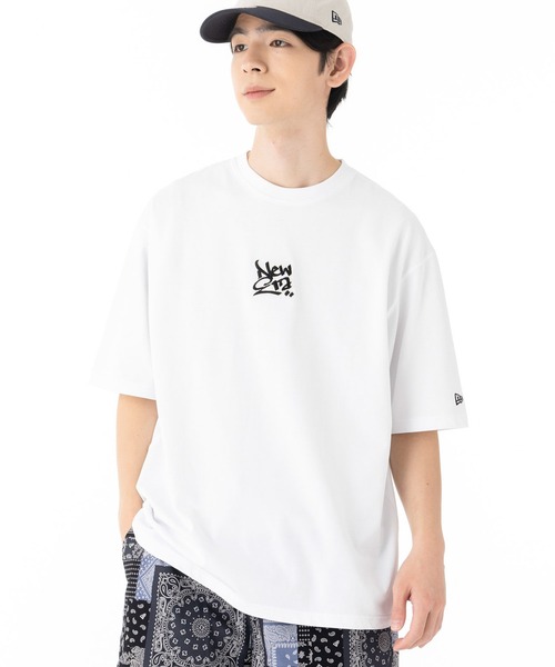 NEW ERA（ニューエラ）の「ニューエラ 半袖Tシャツ オーバーサイズ（Tシャツ/カットソー・メンズ・ブラック/ホワイト・XXL/XL/L/M/S）」の3枚目の写真
